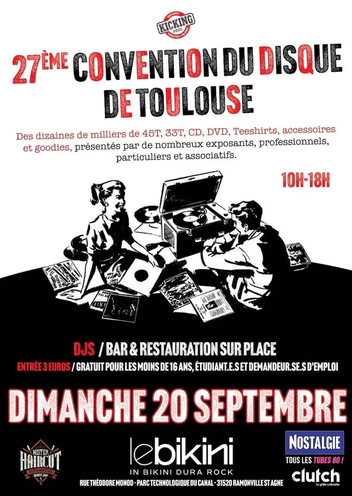 Illustration de l'événement : 27° Convention du Disque de Toulouse