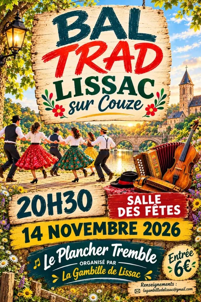 Illustration de l'événement : Bal trad avec Le Plancher Tremble