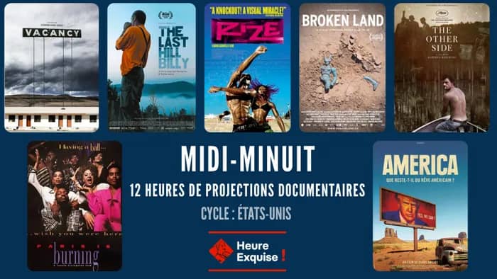 Illustration de l'événement : Midi-minuit ! : 12 heures de documentaires autour du cycle de projections "Etats-Unis : l'Amérique malade"