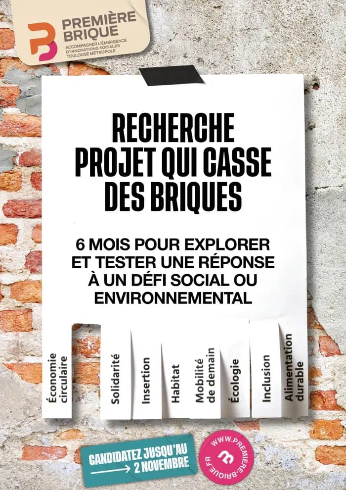 Illustration de l'événement : Lancement de l'Appel à projets Première Brique - entreprendre en ESS