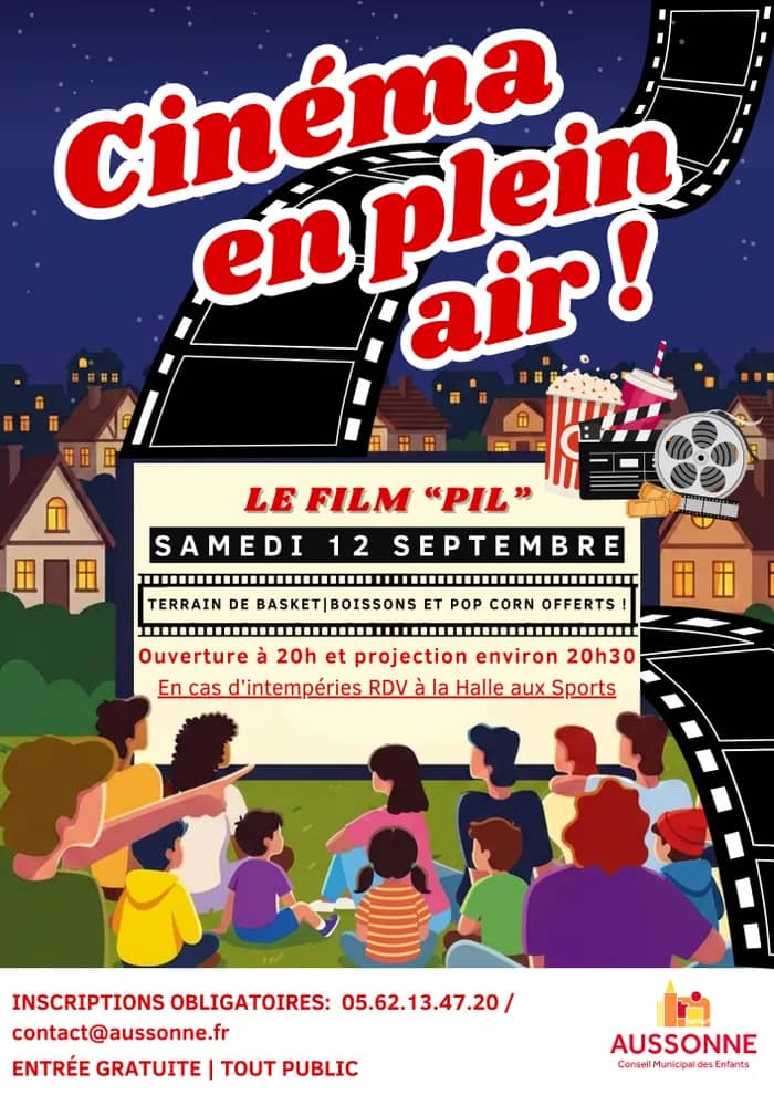 Illustration de l'événement : Cinéma en plein air