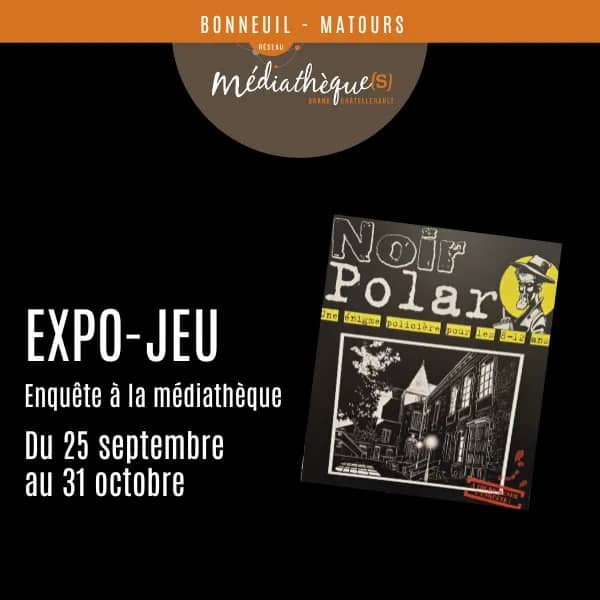 Illustration de l'événement : Exposition - jeu : Noir Polar