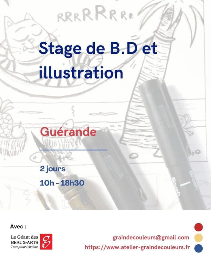 Illustration de l'événement : Stage - BD et illustration