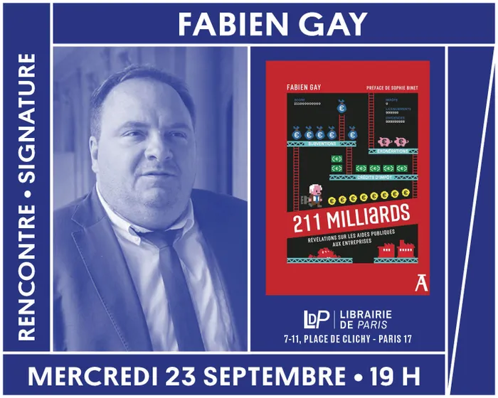 Illustration de l'événement : Économie et société : Fabien Gay présente « 211 Milliards »