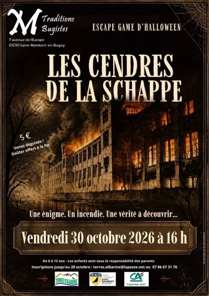 Illustration de l'événement : Les Cendres de la Schappe