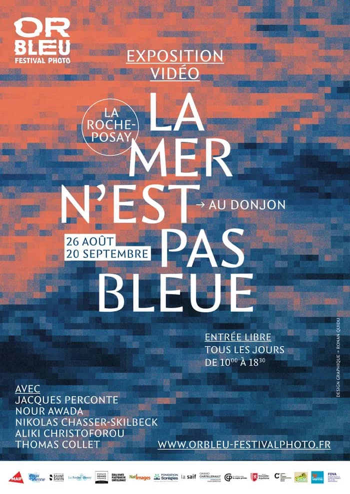 Illustration de l'événement : EXPOSITION VIDÉO « LA MER N’EST PAS BLEUE »