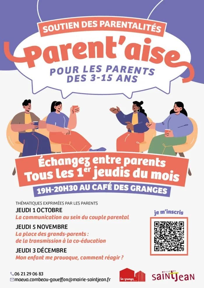 Illustration de l'événement : Parent’aise : un temps entre parents