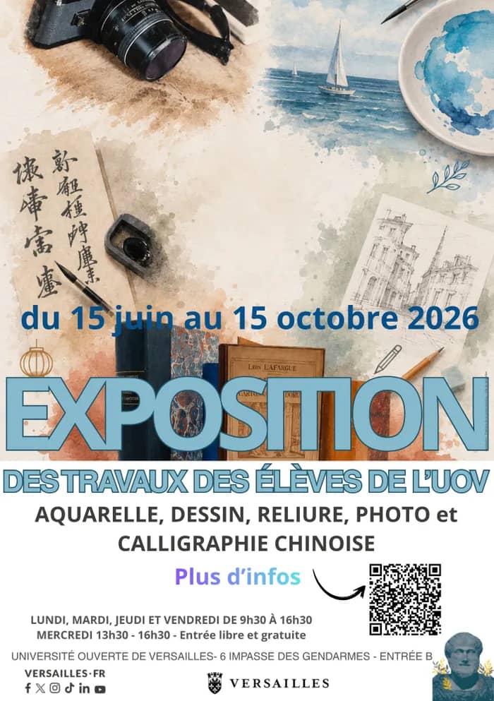 Illustration de l'événement : Exposition des ateliers artistiques de l'UOV