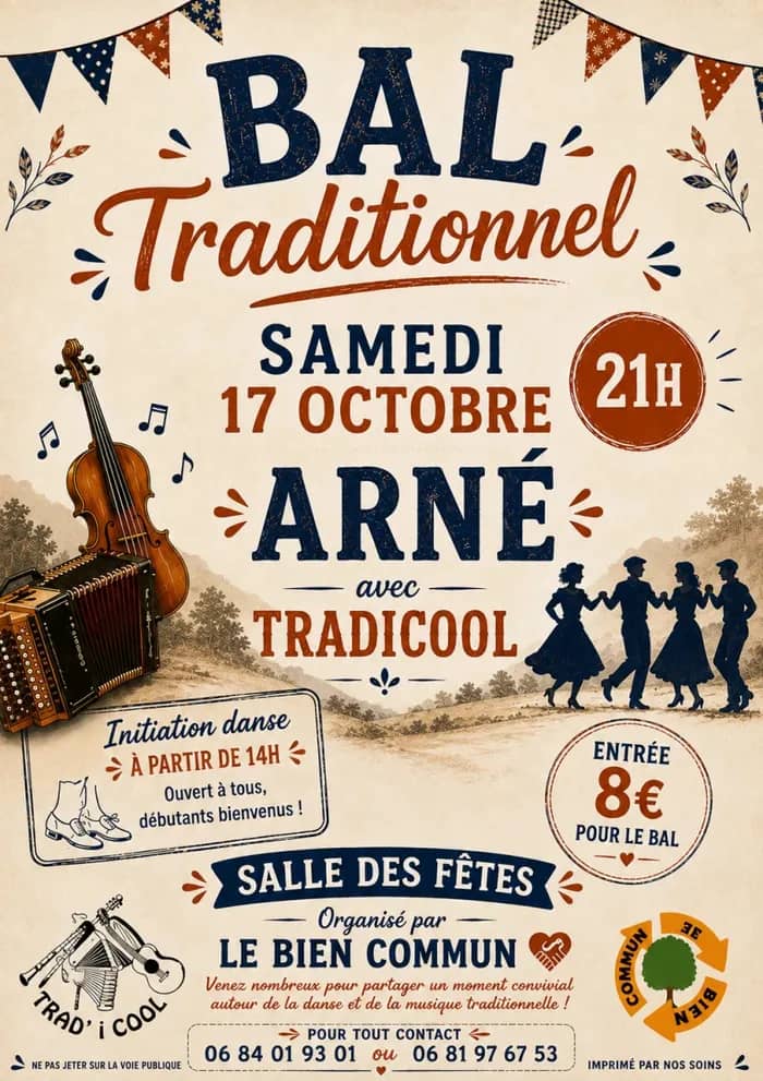 Illustration de l'événement : Mini stage de danses Traditionnelles et Bal traditionnel
