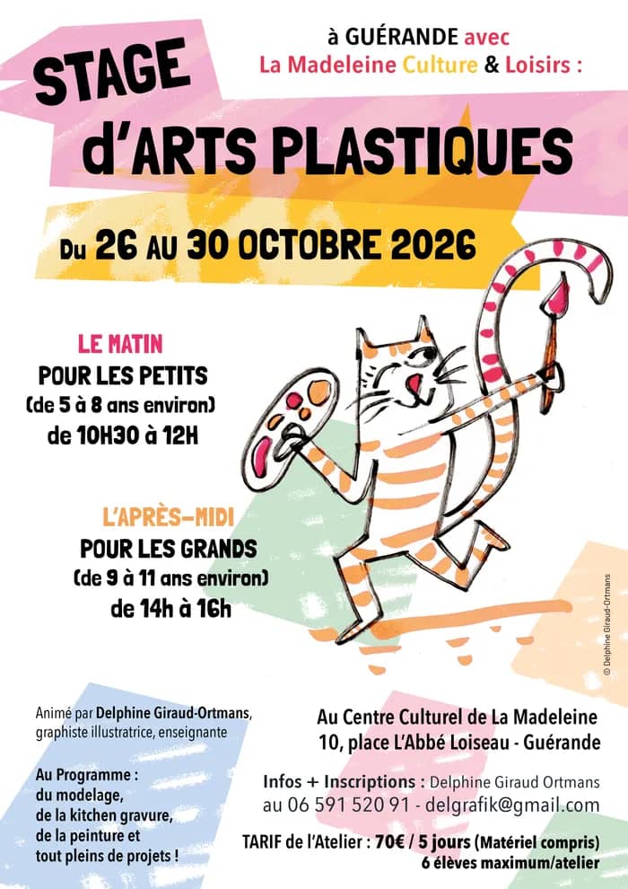 Illustration de l'événement : Stage d'Art plastiques