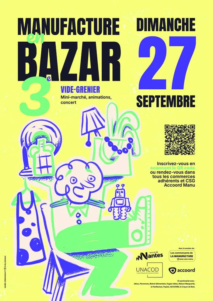 Illustration de l'événement : La Manufacture en bazar #3