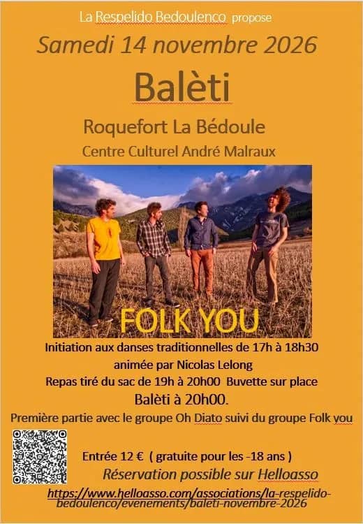 Illustration de l'événement : Balèti avec Folk You