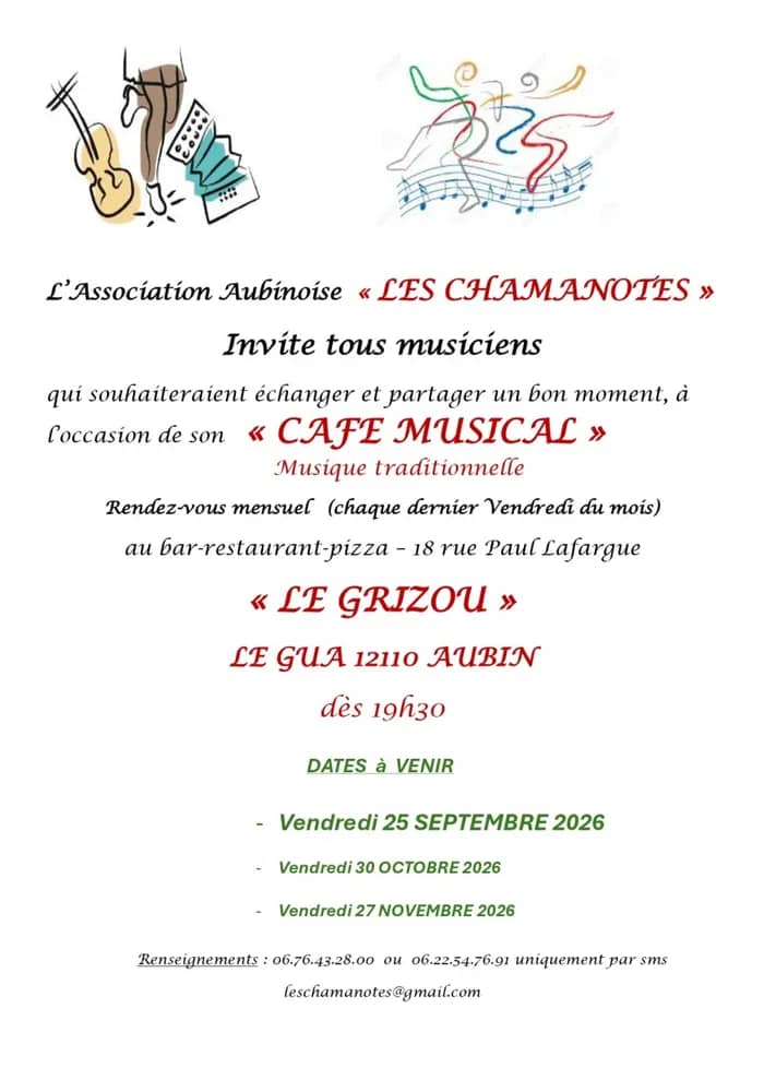 Illustration de l'événement : Café Musical