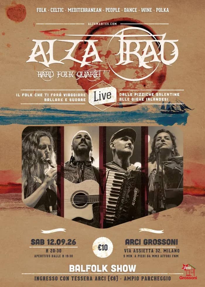 Illustration de l'événement : Balfolk show con Alza Trad