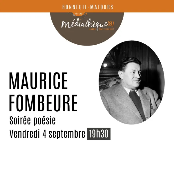 Illustration de l'événement : Maurice Fombeure, rencontre et échanges conviviaux autour de l'auteur bonnimatois
