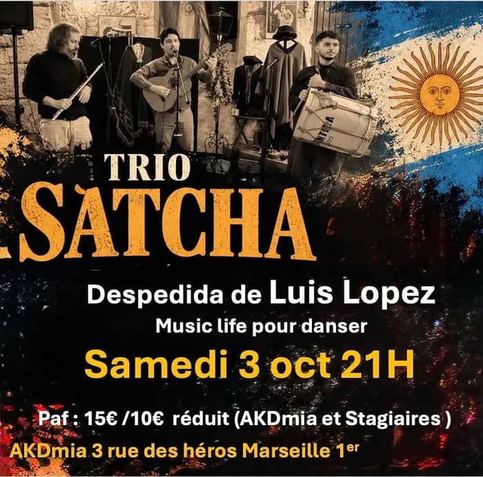 Illustration de l'événement : Trio Satcha