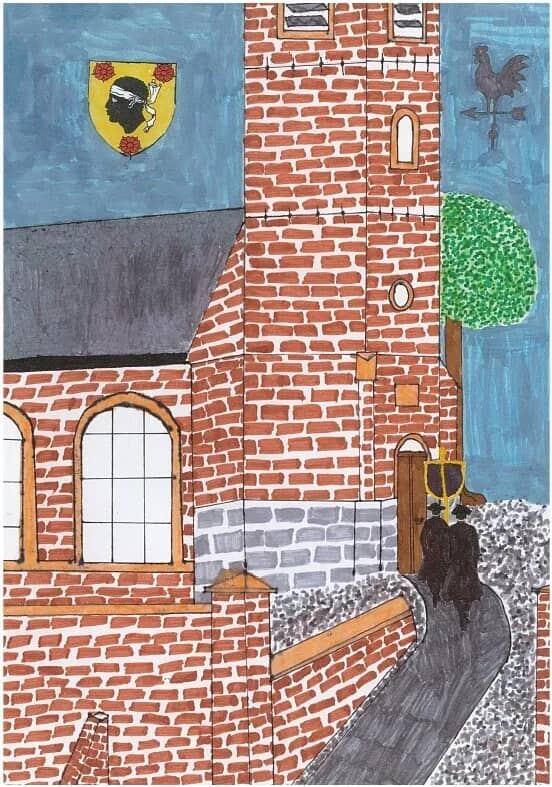 Illustration de l'événement : Exposition numérique des dessins du concours « Les p'tits artistes du patrimoine fouquierois »