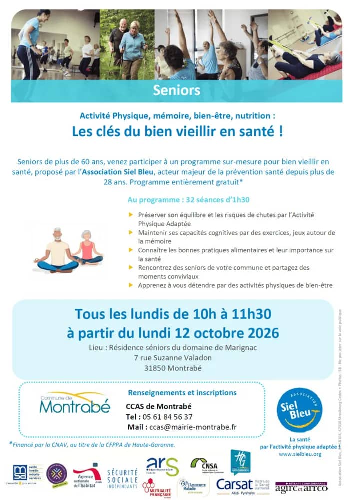 Illustration de l'événement : Ateliers "Bien vieillir"