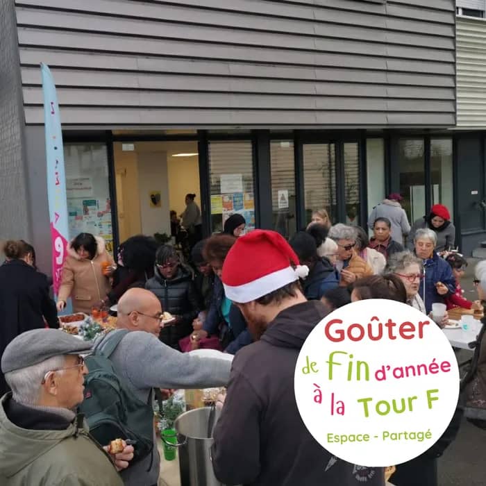 Illustration de l'événement : Goûter de fin d'année à la tour F - Espace Partagé 🍭🍪