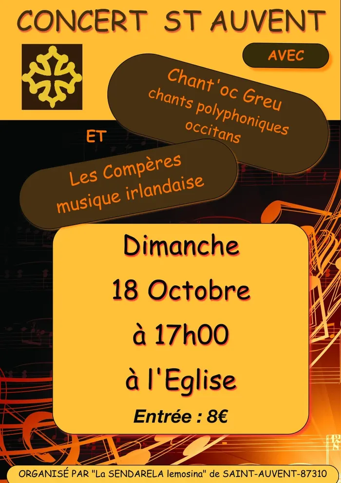 Illustration de l'événement : Concert St Auvent