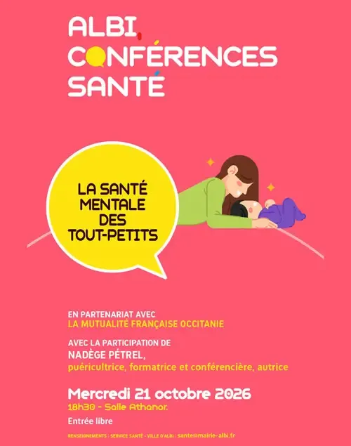 Illustration de l'événement : Conférence santé sur la santé mentale des tout-petits
