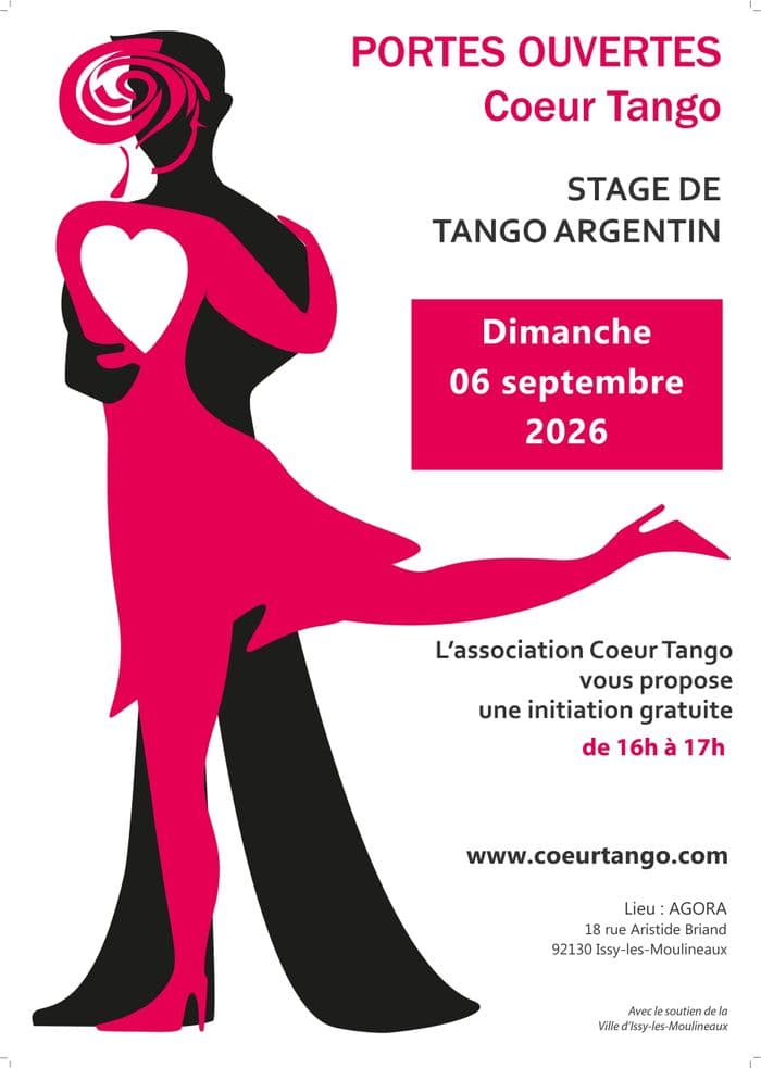 Illustration de l'événement : Initiation gratuite au tango argentin avec Cœur Tango