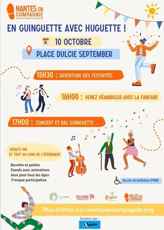 Illustration de l'événement : En guinguette avec Huguette !