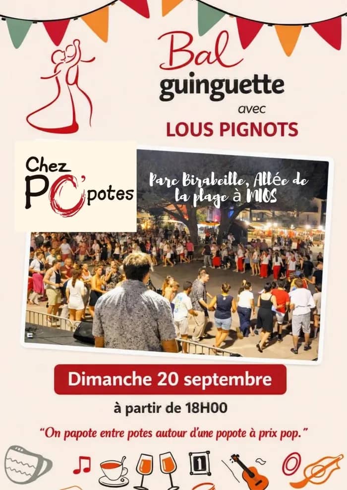 Illustration de l'événement : BAL Guinguette chez PO'potes