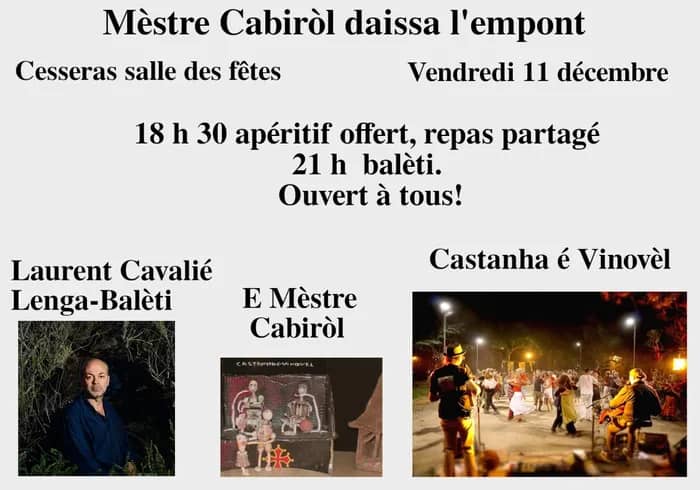Illustration de l'événement : Mèstre Cabirol daissa l'empont