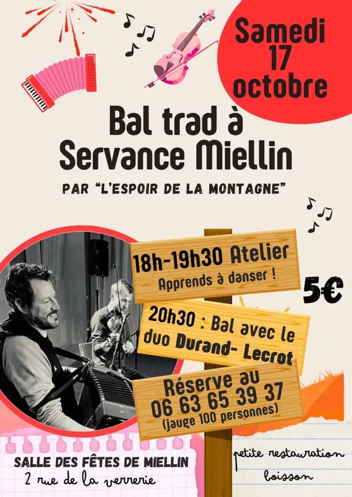 Illustration de l'événement : Bal Trad à Servance Miellin