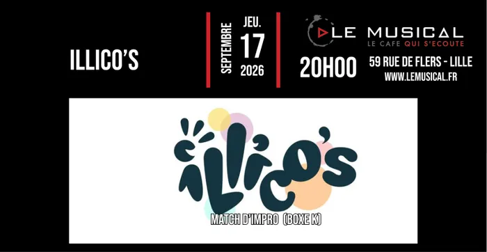 Illustration de l'événement : Improvisation avec les Illico's