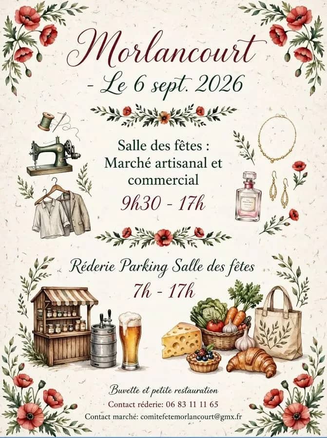 Illustration de l'événement : Marché artisanal, commercial et réderie