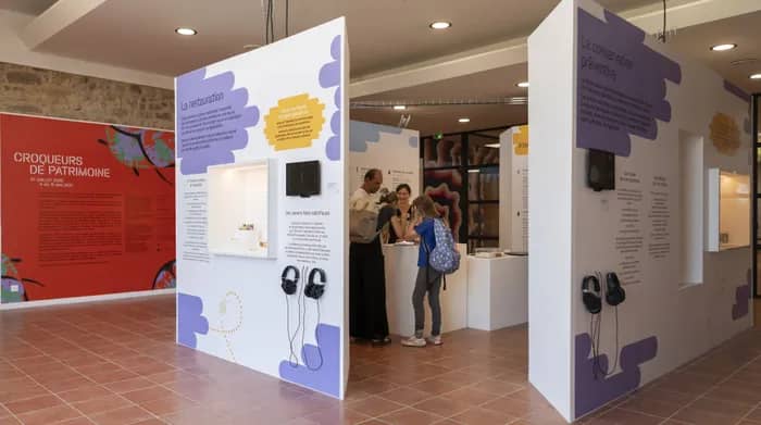 Illustration de l'événement : Soirée de rencontre et d’échanges autour de l’exposition « Croqueurs de patrimoine »