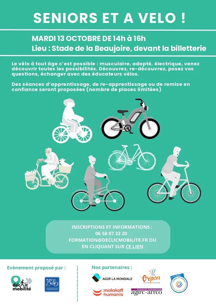 Illustration de l'événement : Seniors et à vélo !