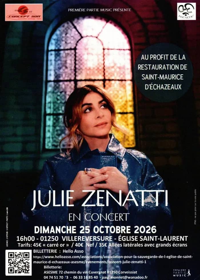 Illustration de l'événement : Julie Zenatti