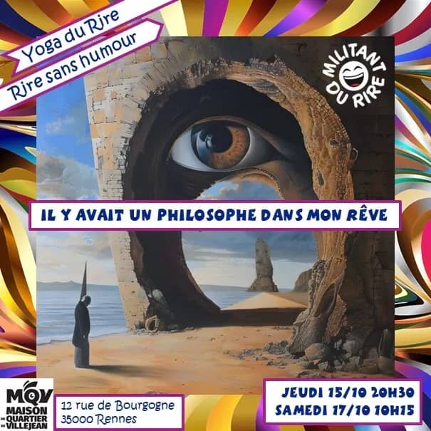 Illustration de l'événement : Il y avait un philosophe dans mon rêve