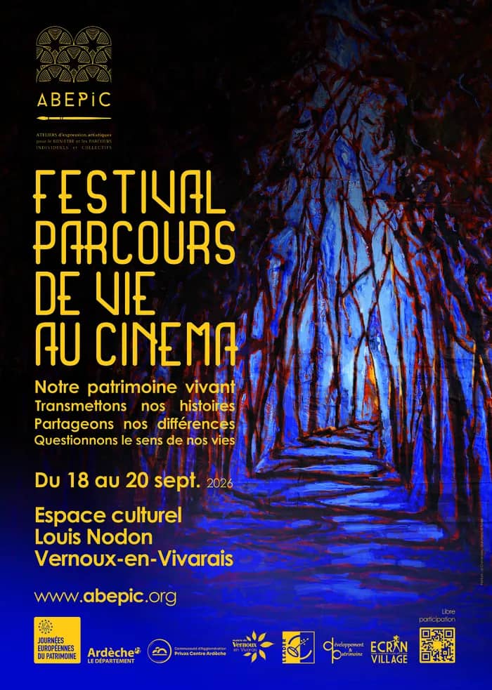 Illustration de l'événement : Festival des Parcours de vie au cinéma, notre patrimoine vivant