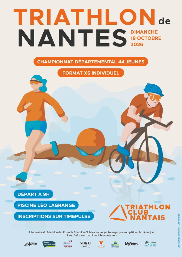 Illustration de l'événement : Triathlon de Nantes 2026