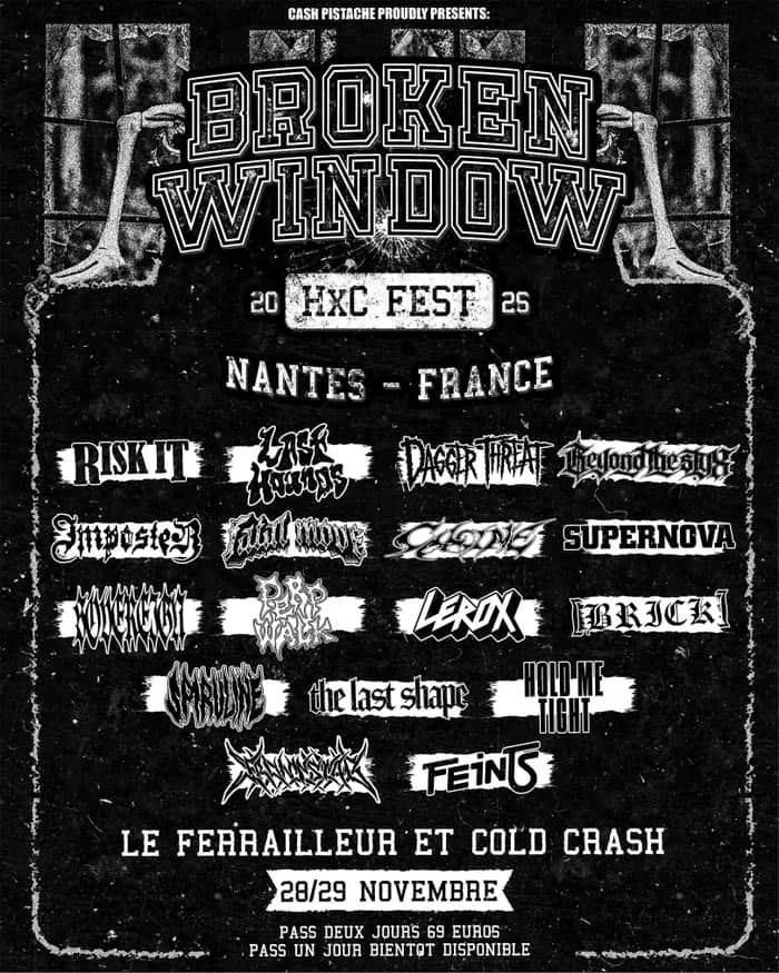 Illustration de l'événement : BROKEN WINDOW FEST