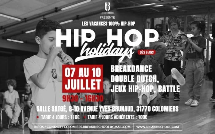 Illustration de l'événement : Stage Hip-Hop Holidays