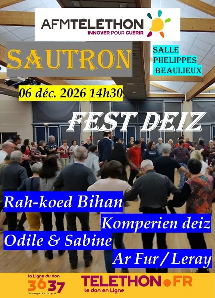 Illustration de l'événement : Fest deiz du Téléthon