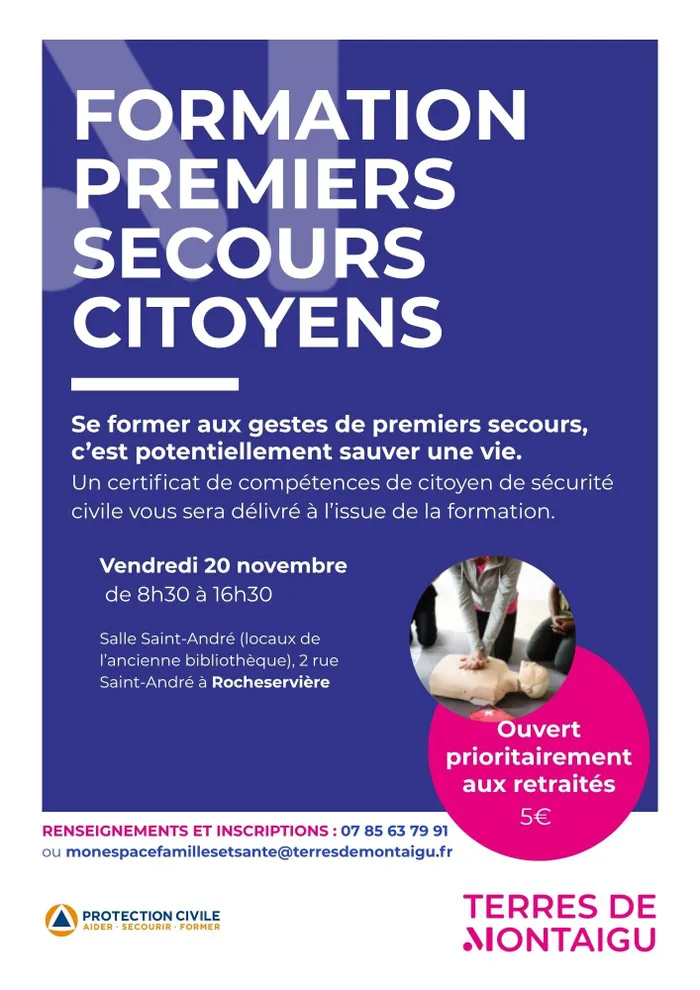 Illustration de l'événement : Formation Premiers Secours Citoyens