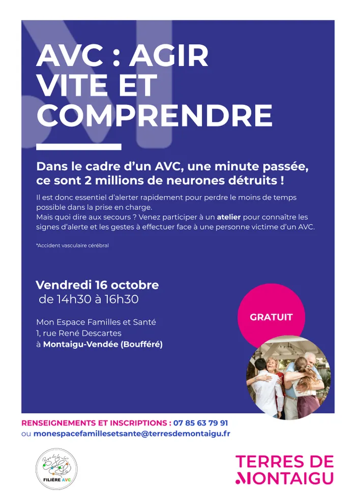 Illustration de l'événement : AVC : Agir vite et comprendre