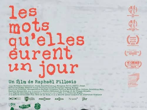 Illustration de l'événement : Projection du film de Raphaël Pillosio, Les mots qu’elles eurent un jour (2025)