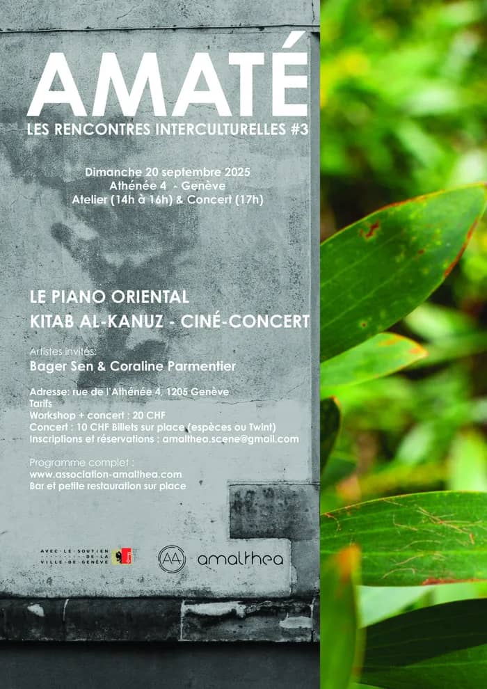 Illustration de l'événement : Amaté - les rencontres interculturelles #3 Le piano oriental