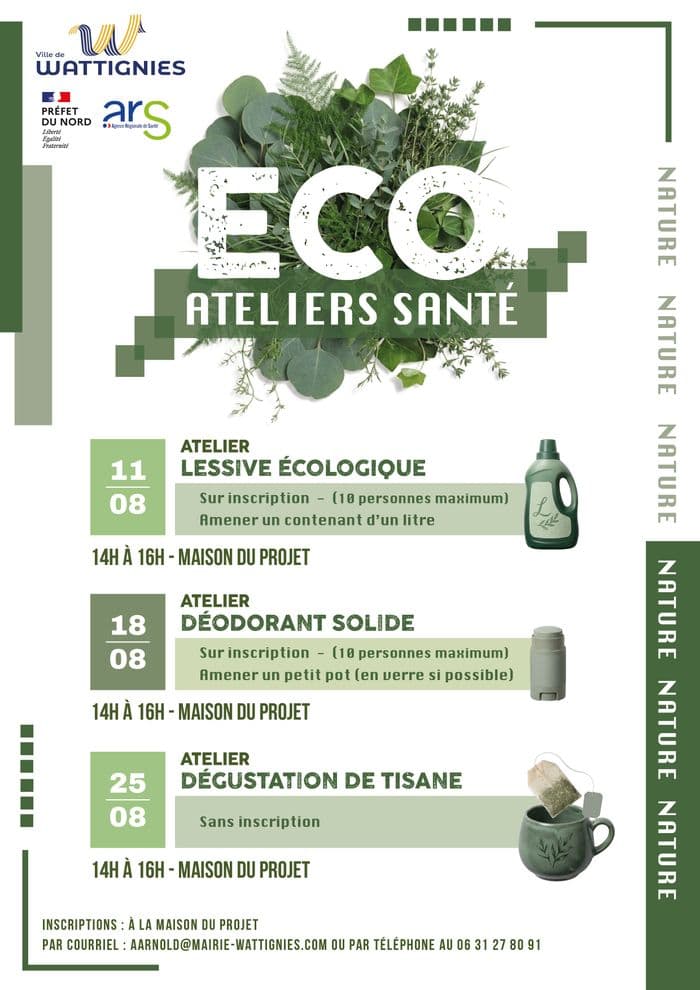Illustration de l'événement : Eco ateliers santé