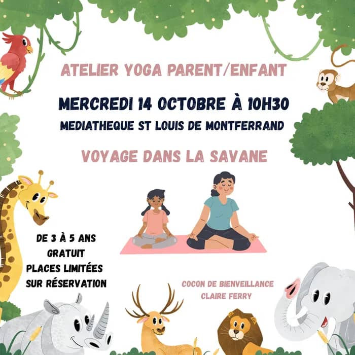 Illustration de l'événement : Atelier Yoga parents/enfants