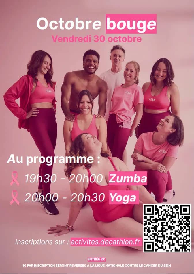 Illustration de l'événement : Octobre Bouge à Decathlon