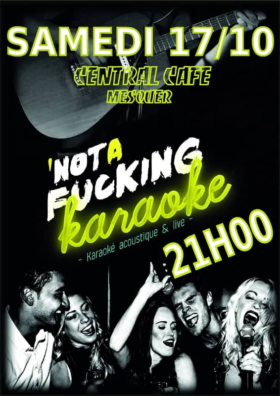 Illustration de l'événement : Not a fucking karaoké