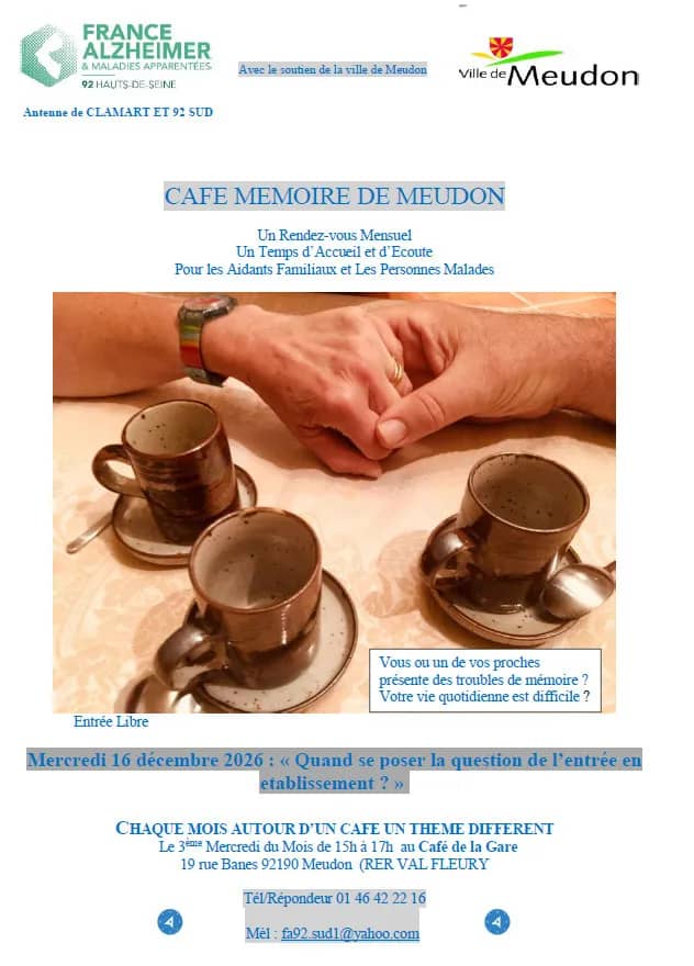 Illustration de l'événement : CAFE MEMOIRE